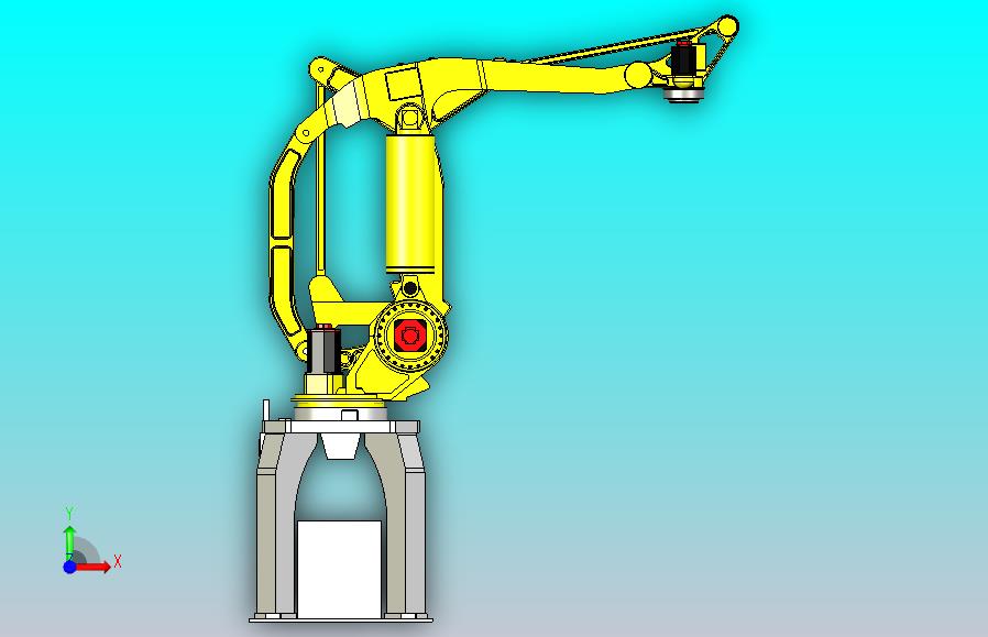 发那科M410iB-300三维模型图纸