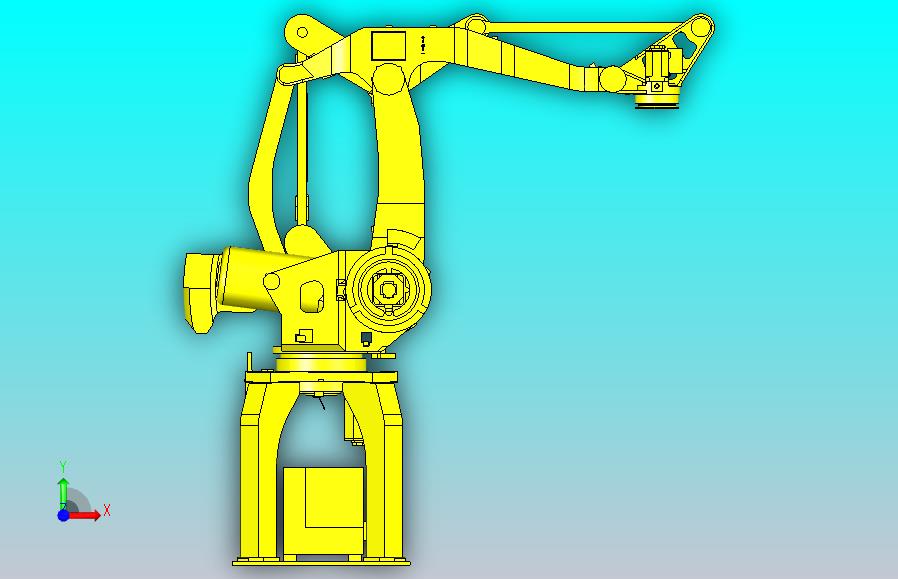 发那科m-410ib-700三维模型图纸