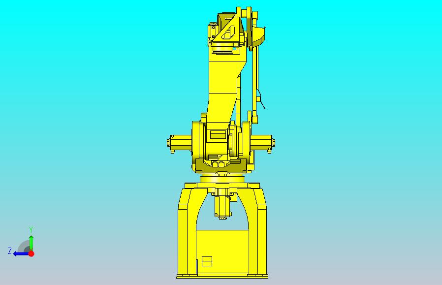 发那科m-410ib-700三维模型图纸