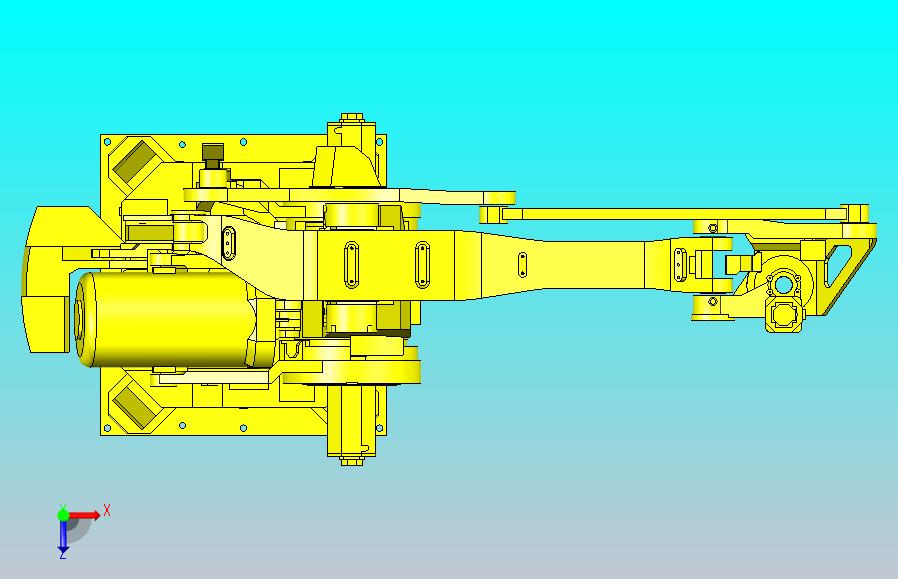 发那科m-410ib-700三维模型图纸