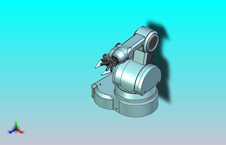 机器人手臂3D模型图纸