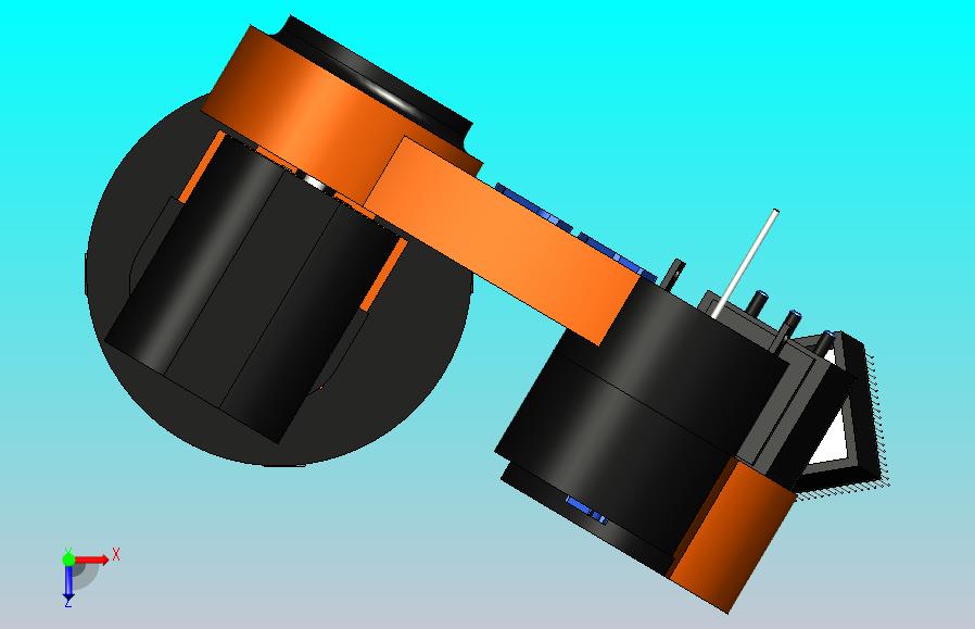 简易机械臂3D模型
