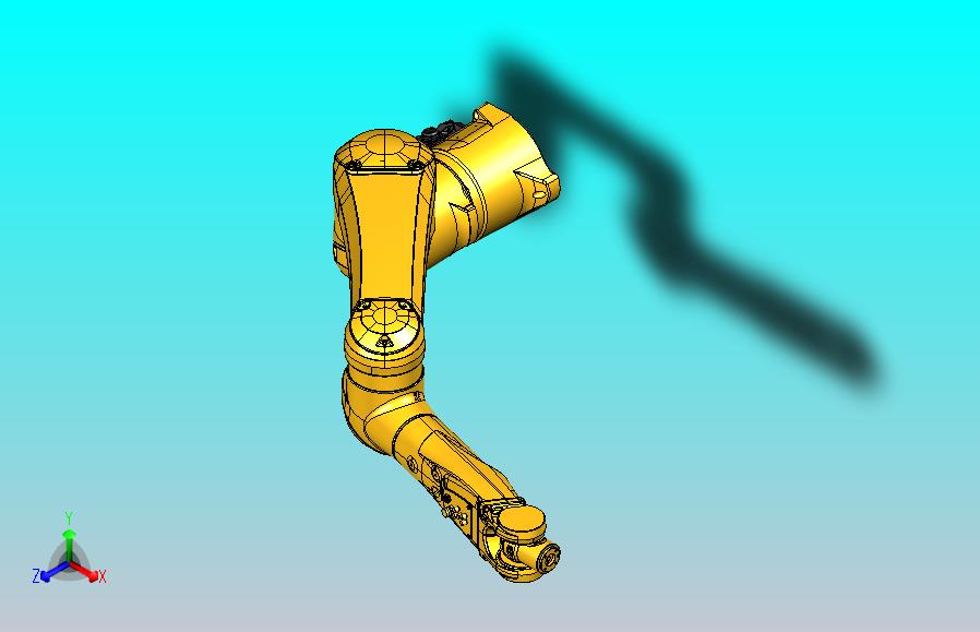 史陶比尔6-Axis Robotic Arm三维模型图纸