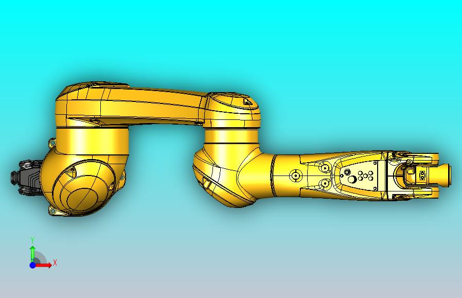 史陶比尔6-Axis Robotic Arm三维模型图纸