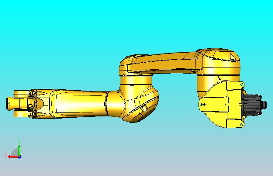 史陶比尔6-Axis Robotic Arm三维模型图纸