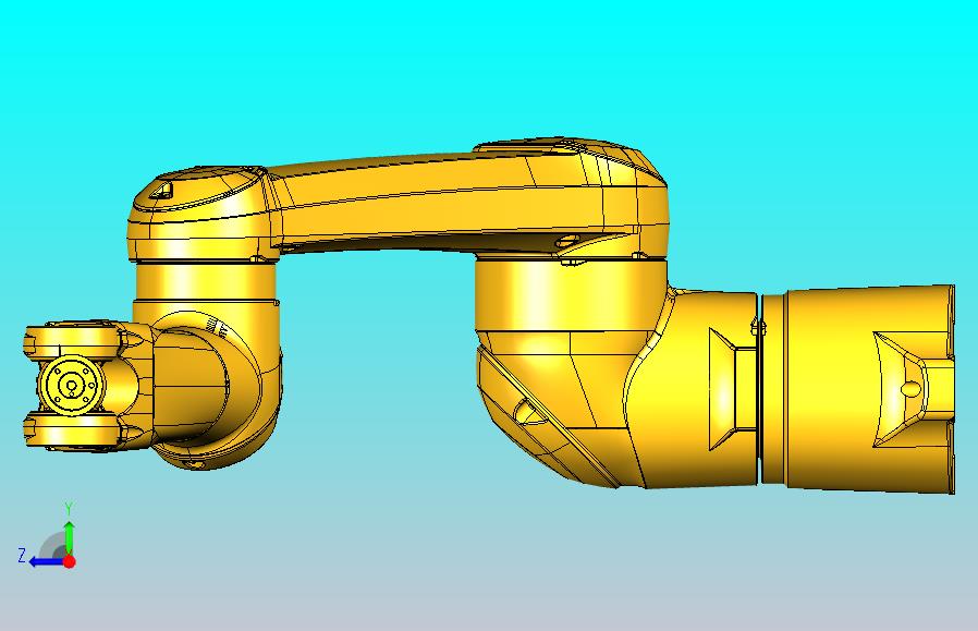 史陶比尔6-Axis Robotic Arm三维模型图纸