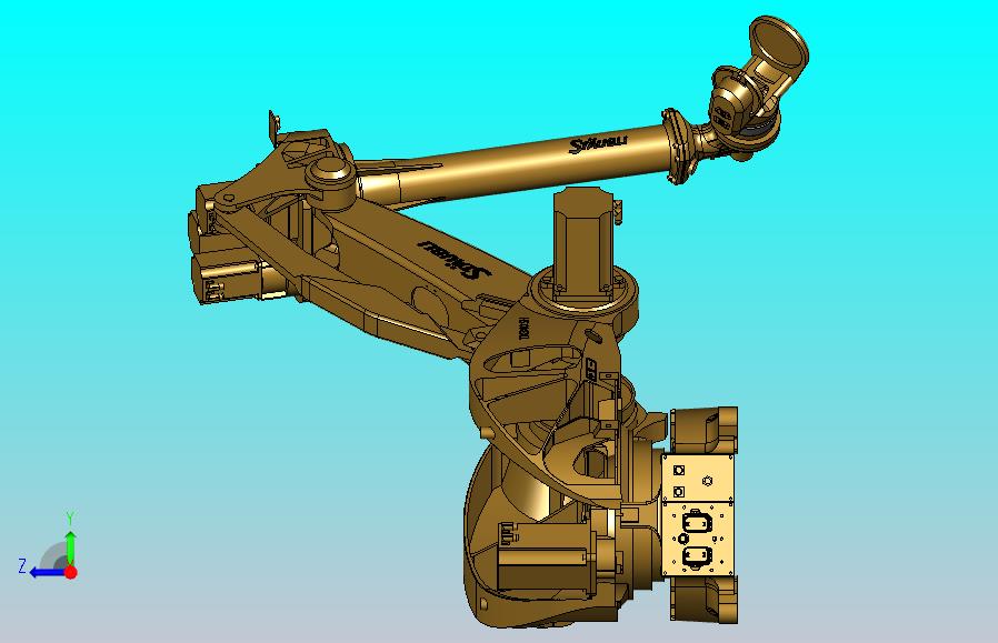 STAUBLI TX340三维模型图纸