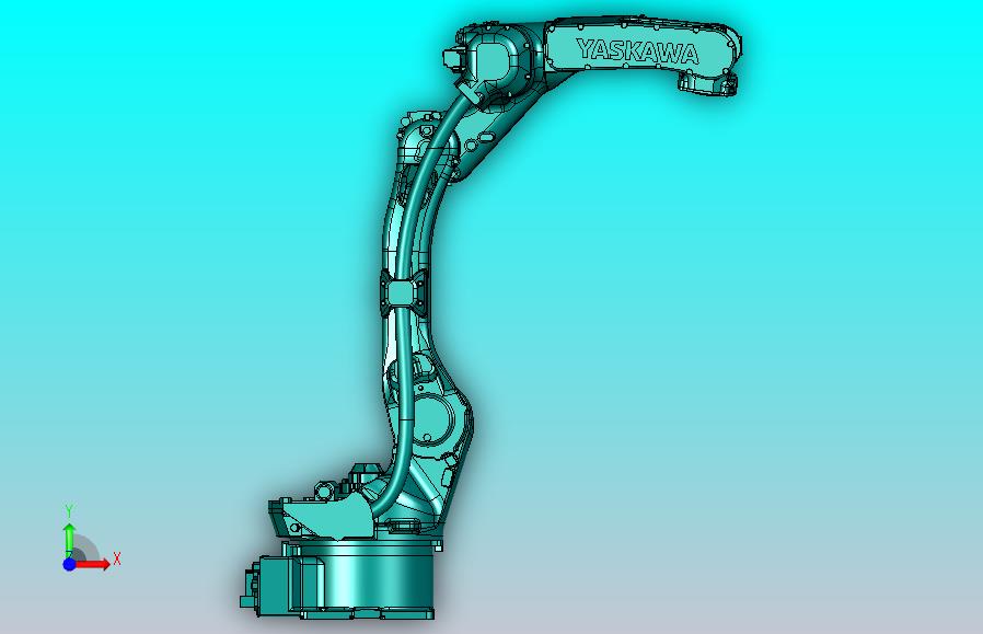 YASKAWA MOTOMAN GP12三维模型图纸