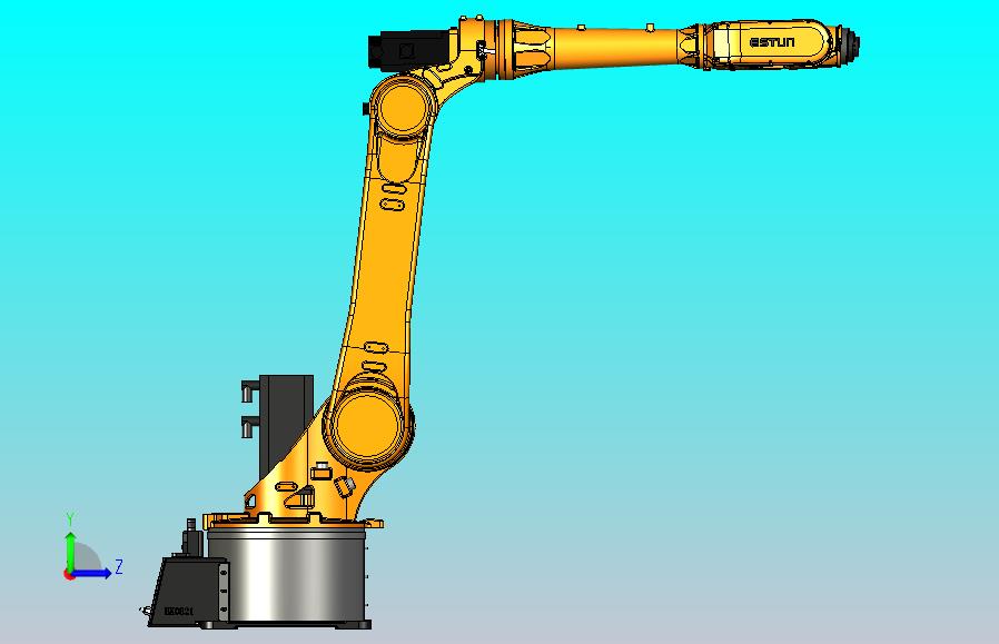 埃斯顿-ER10-2000三维模型图纸