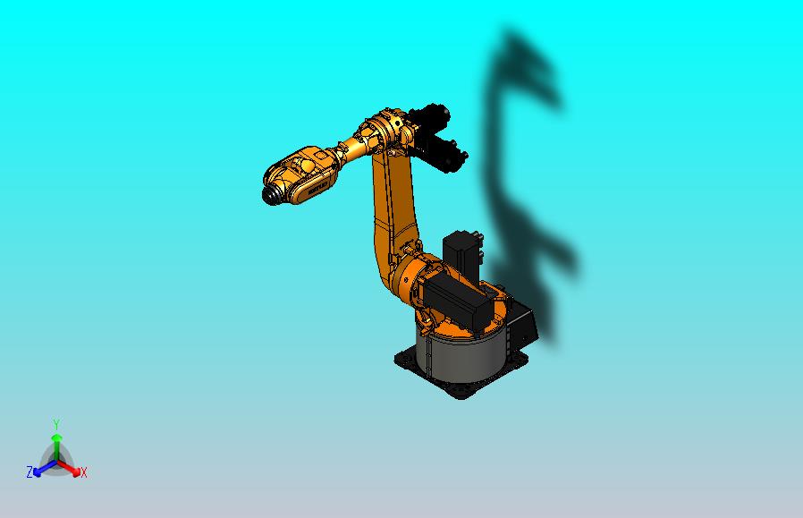 埃斯顿-ER20 机器人3D模型
