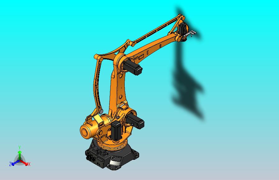 埃斯顿-ER180机器人3D模型