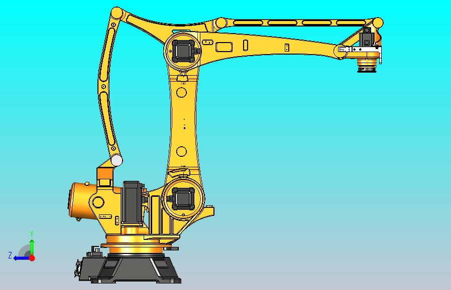 埃斯顿-ER180机器人3D模型