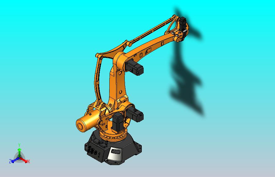 埃斯顿-ER300机器人3D模型