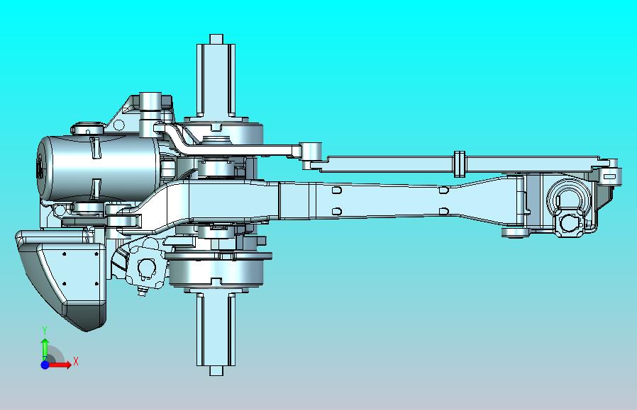 安川MPL800码垛机器人3D模型