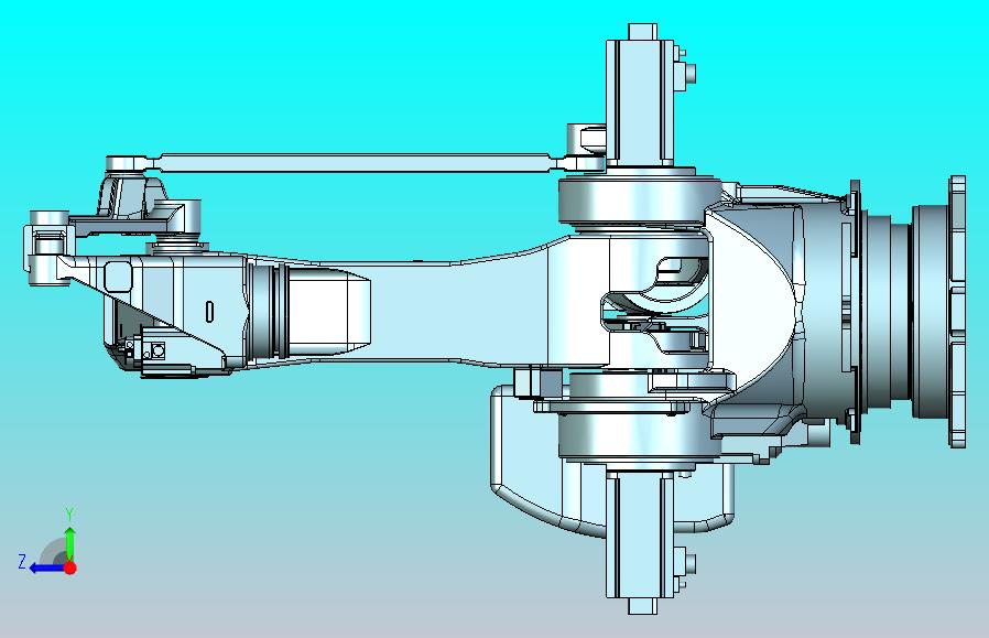 安川MPL800码垛机器人3D模型