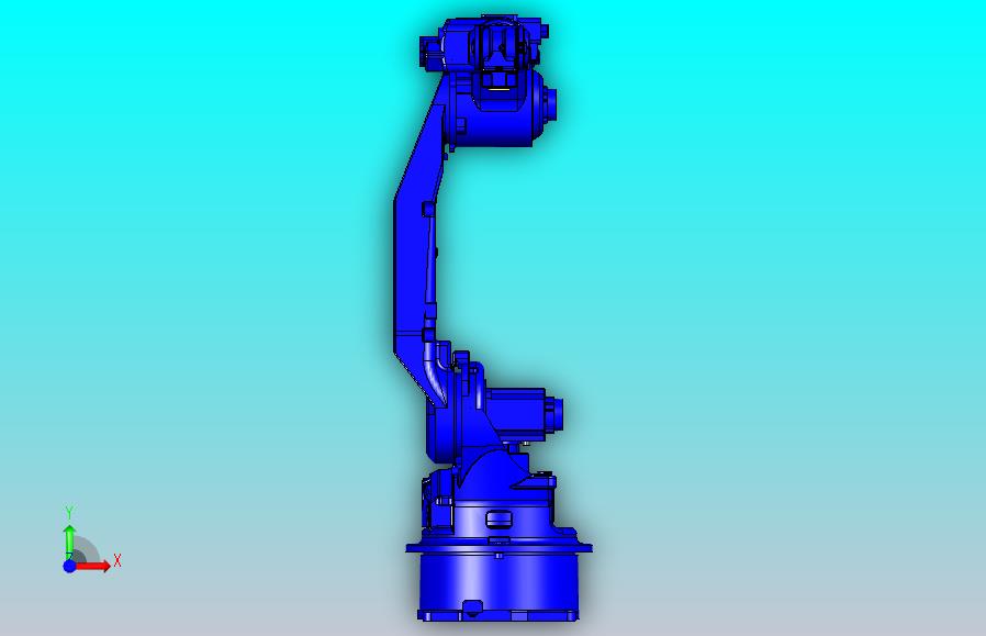 安川HP20D-6 安川工业机器人3D模型