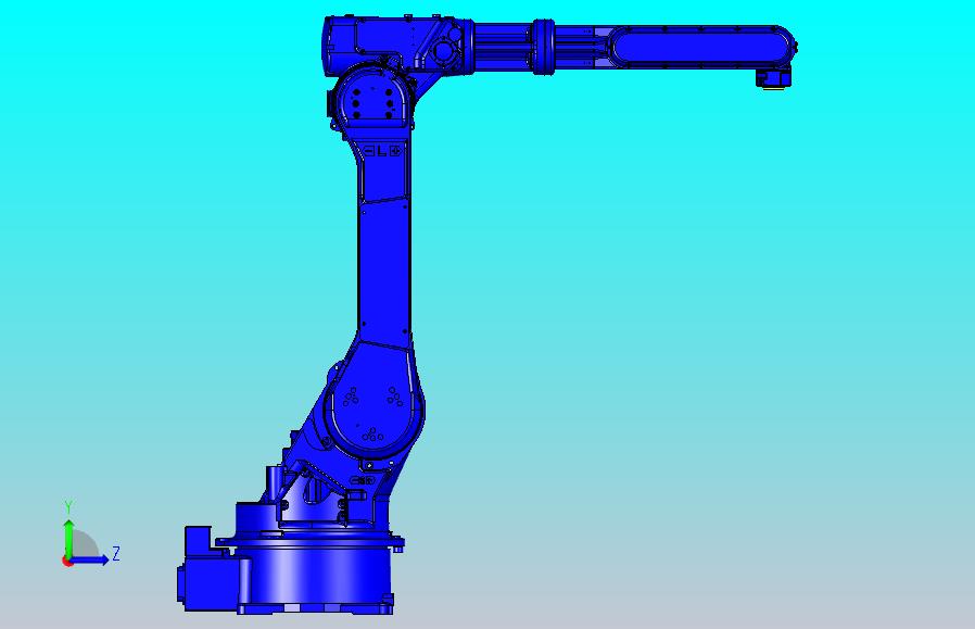 安川HP20D-6 安川工业机器人3D模型