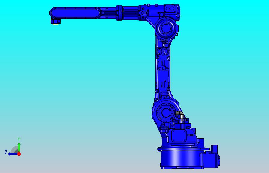 安川HP20D-6 安川工业机器人3D模型