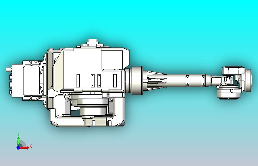 安川机器人MH50 3D模型