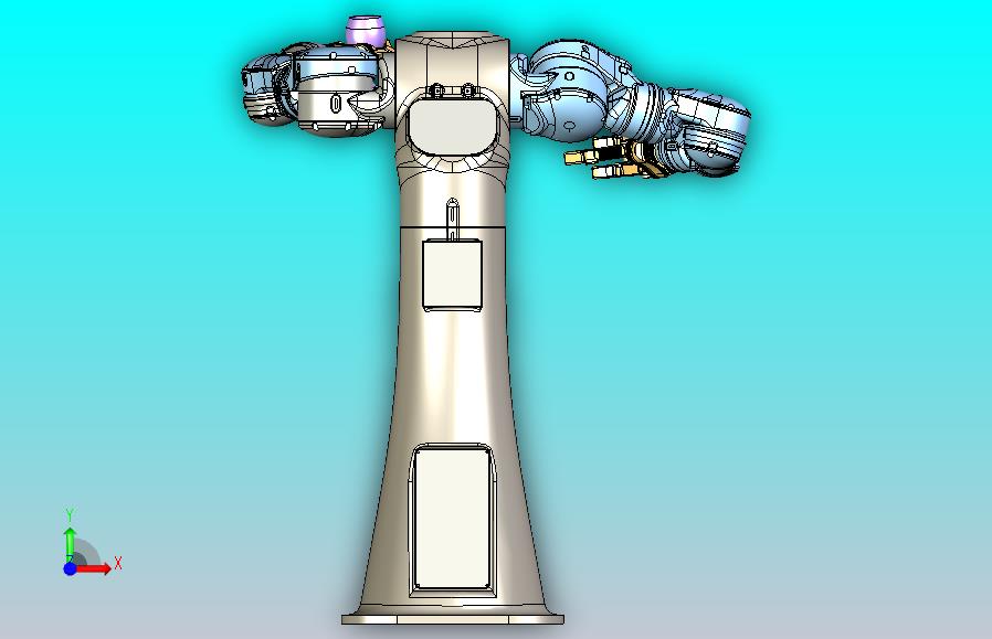 安川机器人3D模型