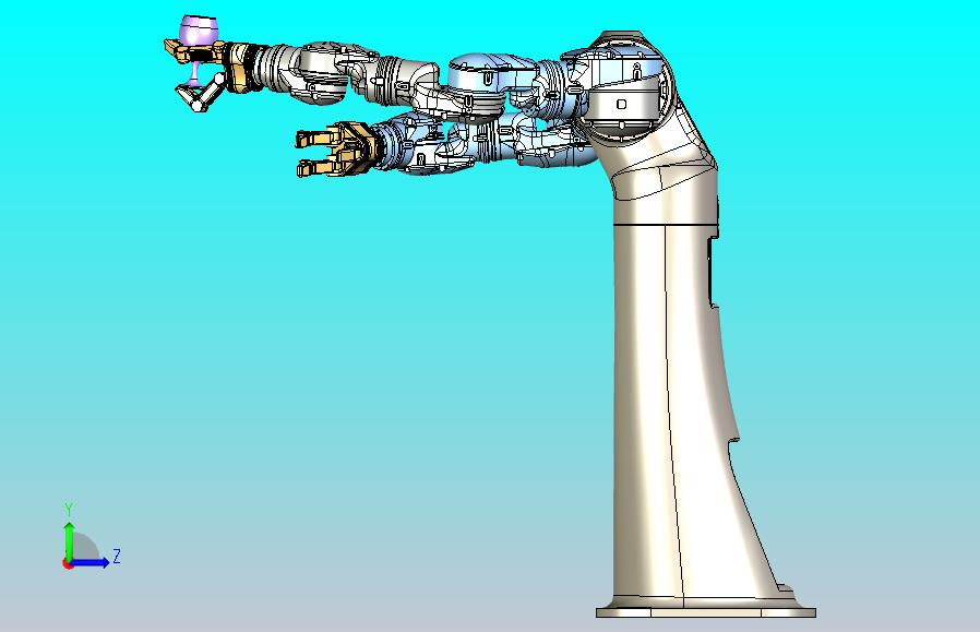 安川机器人3D模型