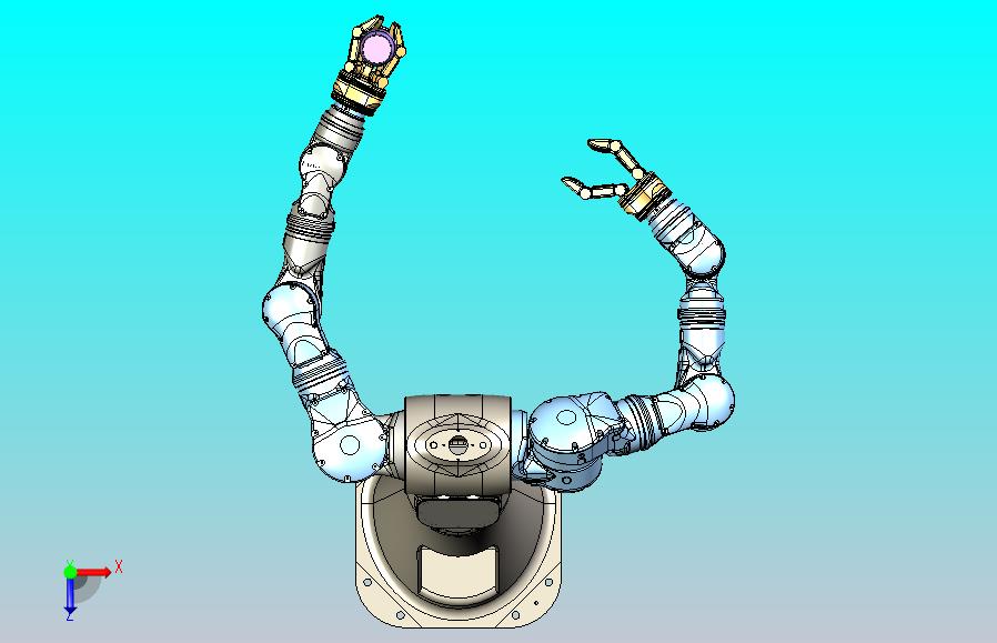 安川机器人3D模型