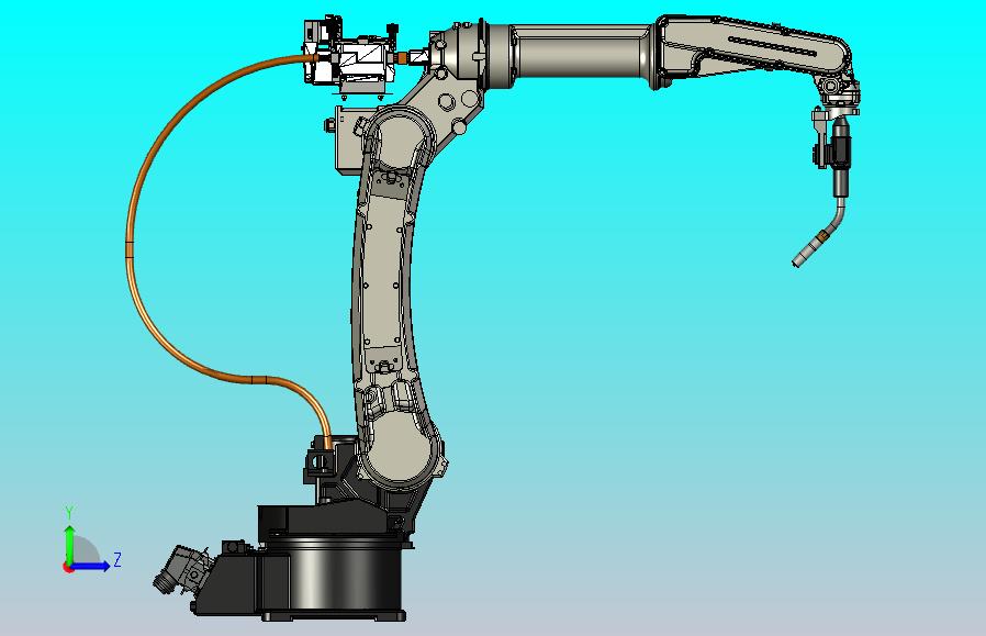 Panasonic TM2000 Robot 三维模型图纸