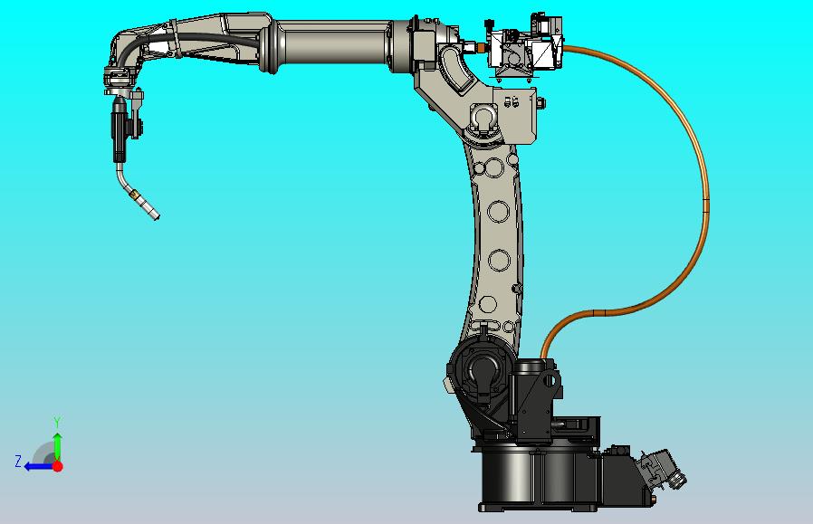Panasonic TM2000 Robot 三维模型图纸