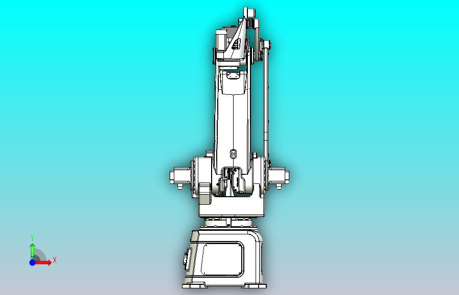SRB300码垛机器人三维模型图纸