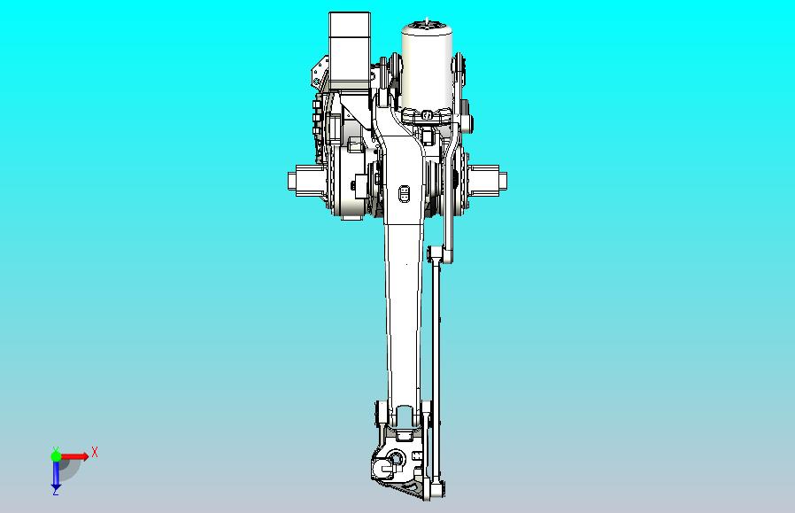 SRB300码垛机器人三维模型图纸