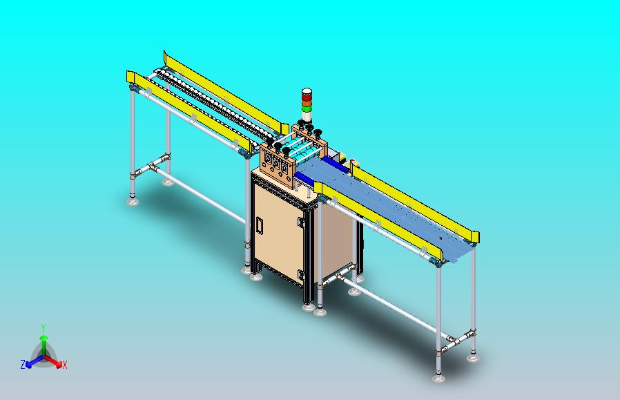 板材矫直机3D图纸 