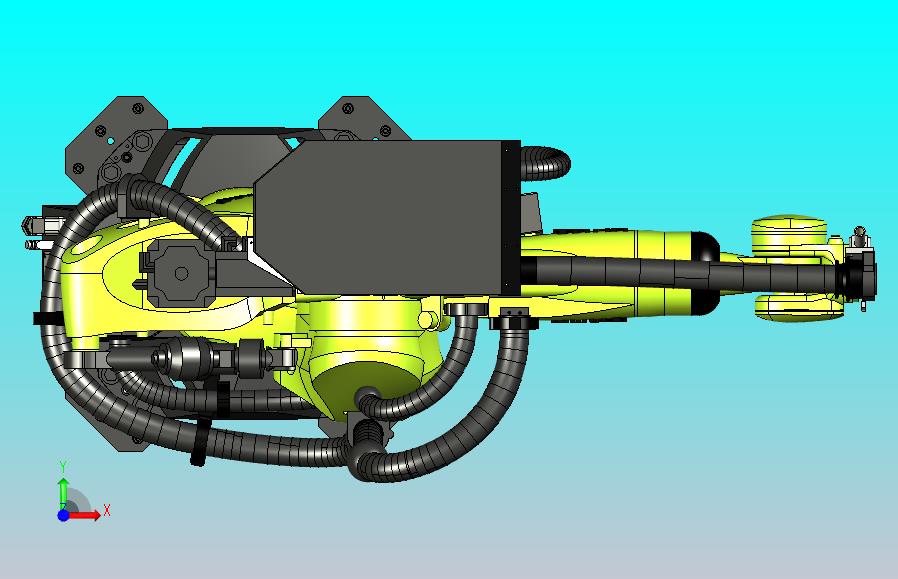 KUKA KR210-R2700机器人三维模型图纸