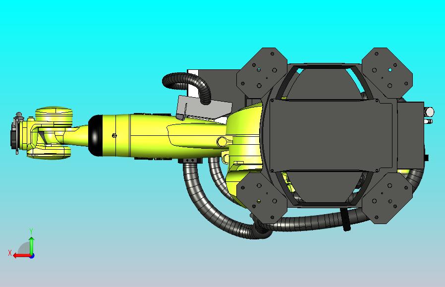 KUKA KR210-R2700机器人三维模型图纸