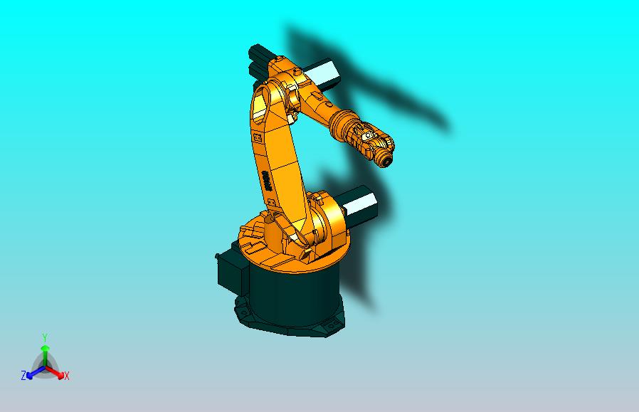 KUKA KR 6三维模型图纸