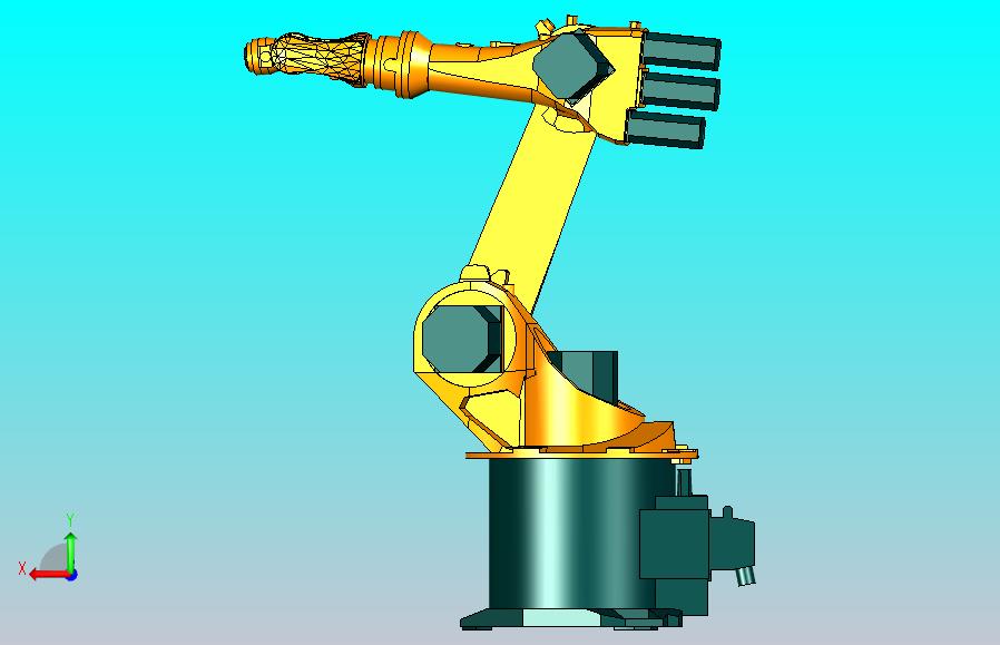 KUKA KR 6三维模型图纸