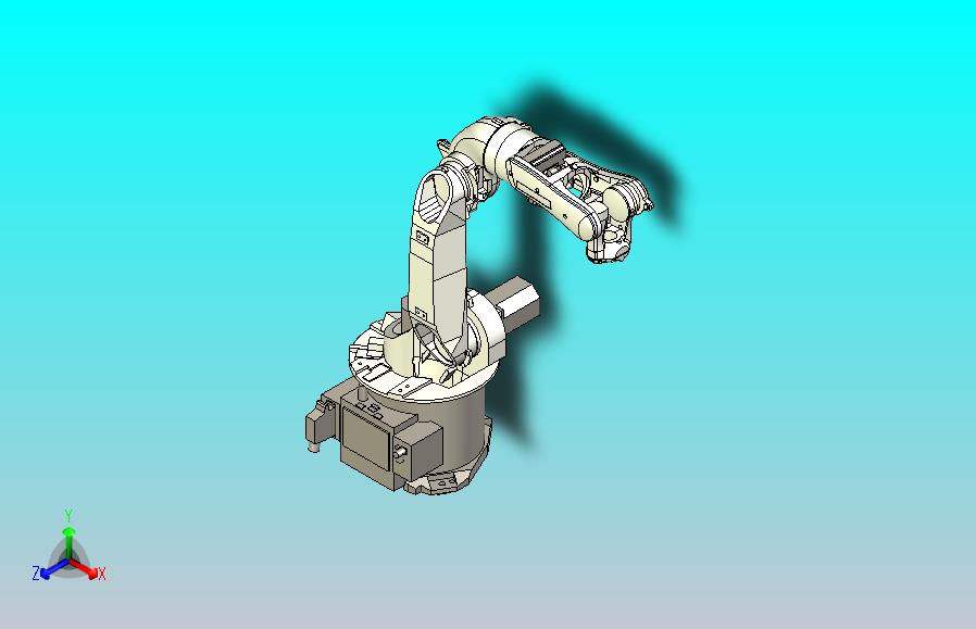 KUKA 1012 机器人三维模型图纸