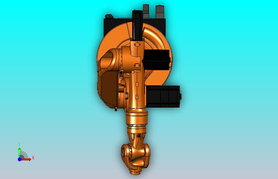 kuka kr16 三维模型图纸