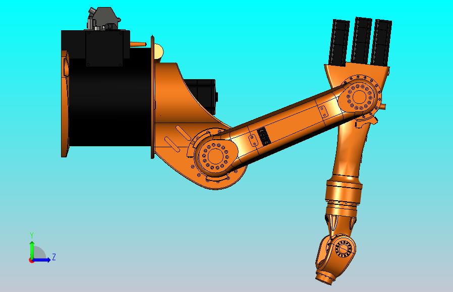 kuka kr16 三维模型图纸