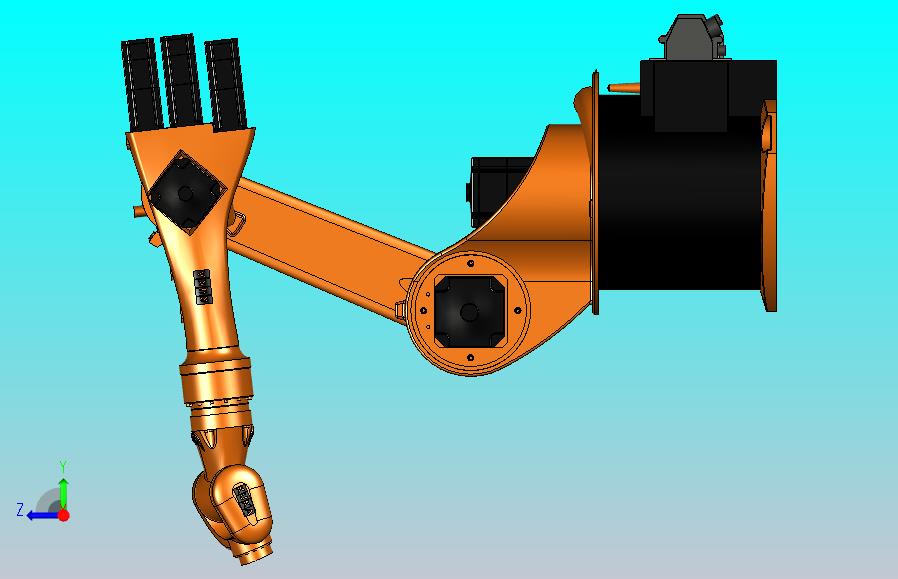 kuka kr16 三维模型图纸