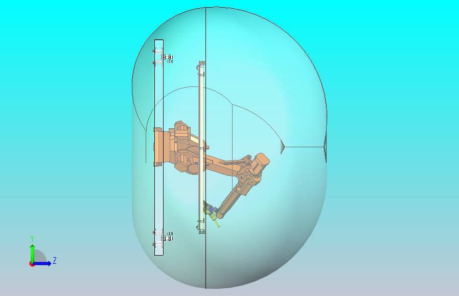 ABB激光焊接机器人工作站 3D模型