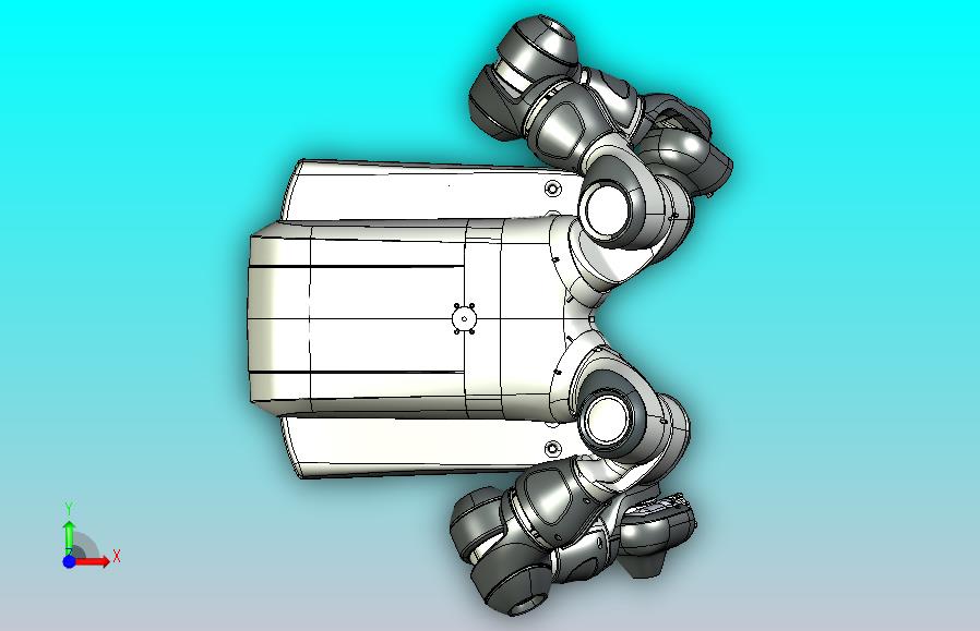 ABB机械手 -IRB-14000-yumi 3D模型
