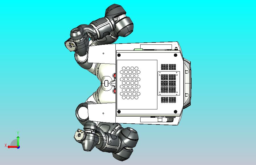 ABB机械手 -IRB-14000-yumi 3D模型