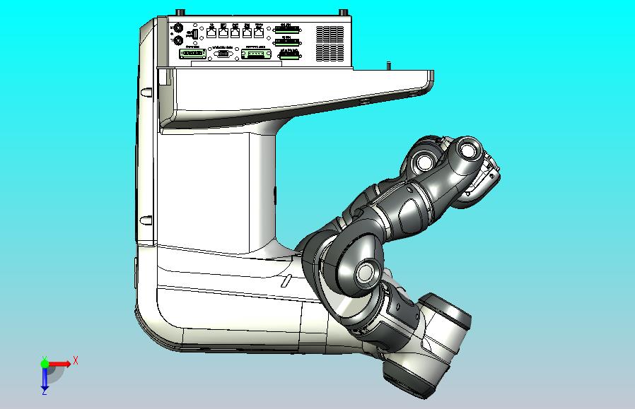 ABB机械手 -IRB-14000-yumi 3D模型