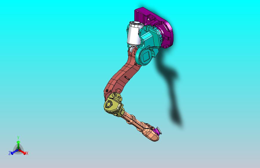 ABB机械臂 3D模型