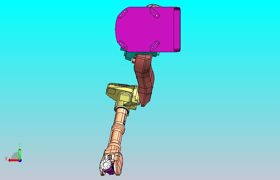 ABB机械臂 3D模型