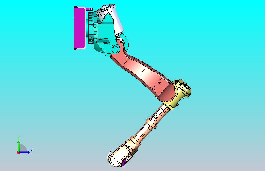 ABB机械臂 3D模型