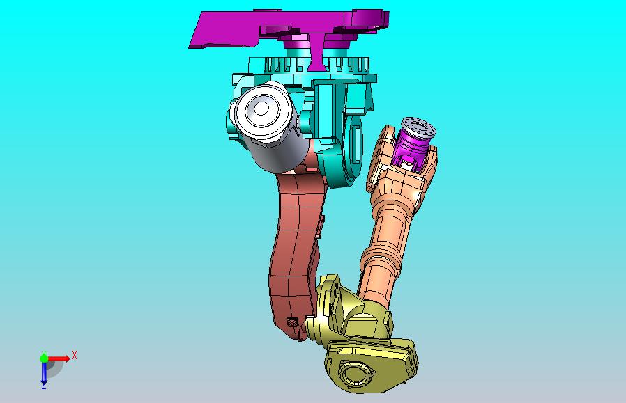 ABB机械臂 3D模型