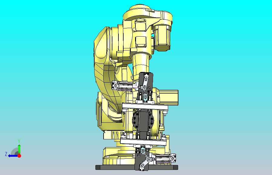 ABB机器人夹爪 3D模型