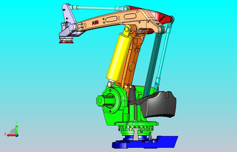 ABB机械手  IRB 760 Robot 3D模型