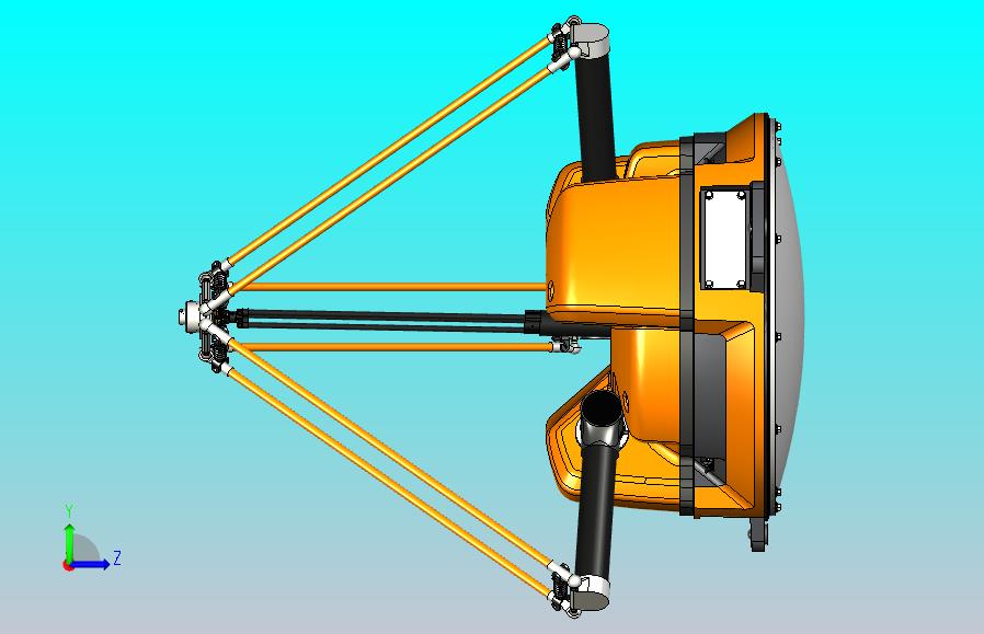 ABB机械手  IRB 360 FlexPicker 机器人3D模型